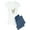 With Blue Strpe Pant, variant on - No Prob Llama - Women's Light Pajamas