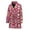 746, variant on Pink And Yellow Giraffe Pattern Women Bathrobe One Size Univeral Fits Fashion Lightweight Plush Fleece Long Robe For Women
