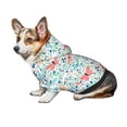 thumbnail image 7 of Salouo Butterflies Pattern Small Dog Hoodie Sweatshirts Dog Clothes Coat Clothing Puppy Sweater Outfit Pullover Pet Winter Coat Sweater Outfit-Medium, 7 of 7