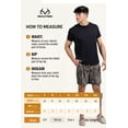 thumbnail image 5 of Realtree Men's Original Camo Lined, Quick-Dry, Lightweight Outdoor Activity Shorts, 1 Count, size XL, 5 of 11