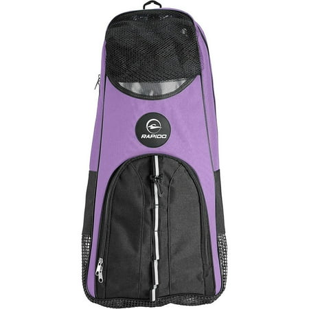 Mask Fin Snorkel Set Swim Bag - Ideal Travel Bag for Snorkeling Fins, Snorkeling Gear Equipment and Water Sports, Snorkeling Gear Backpack Bag with Shoulder Strap