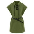 thumbnail image 3 of Kids Boys Sleeveless Medieval Lace Up Costume Shirt Tops, 3 of 5