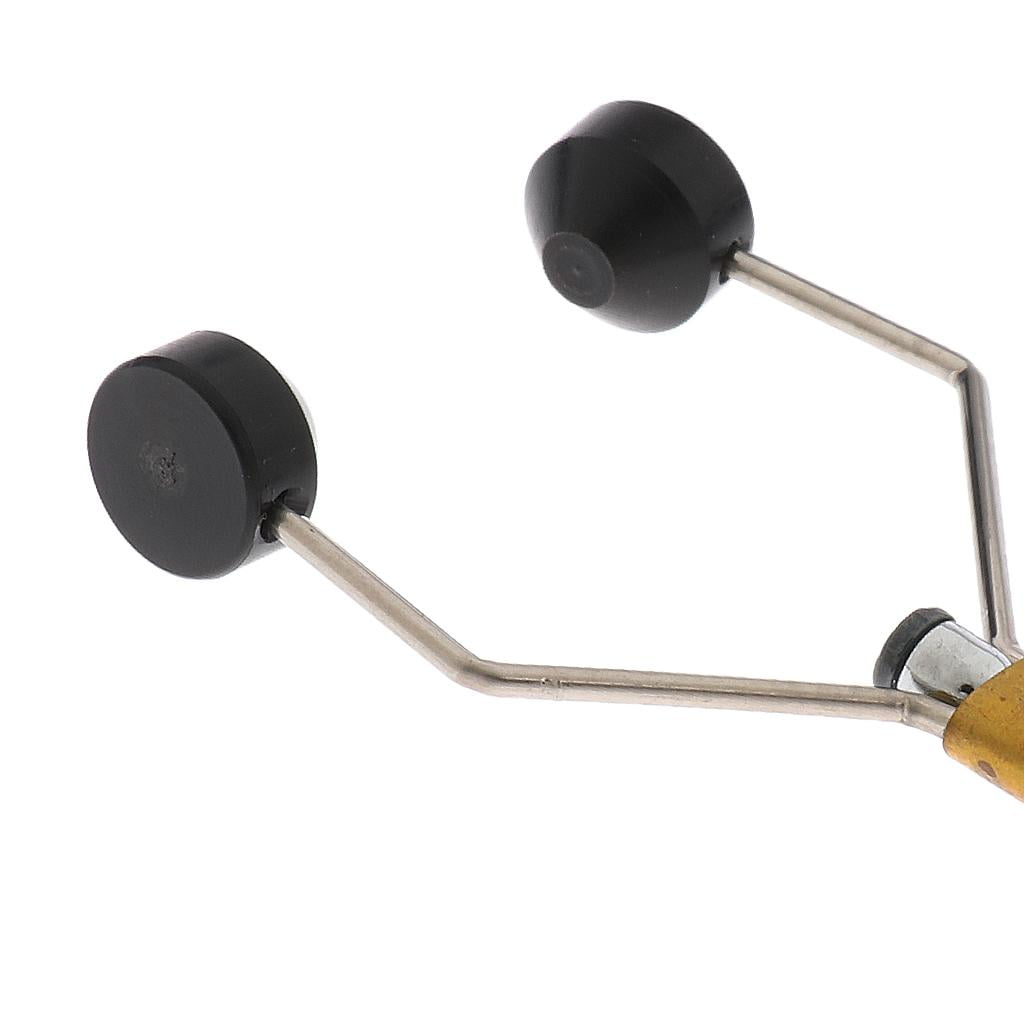 QccHieUs 4pcs Ceramic Fly Tying Bobbins Holder 3" - Standard Fly Tying Tool Materials