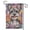 Garden Flag 63, variant on Colorful Daisy Westie Dog Garden Flag 12X18 Inch Double Sided Spring Summer Dog Floral Banner for Outside Yard Porch Patio Courtyard Farmhouse Seasonal Welcome Landscape Display Decor