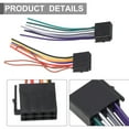thumbnail image 3 of Universal Wire Harness Adapter Female ISO Wiring Harness Car Radio Adaptor, 3 of 11