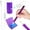 Purple Set, variant on FLOPESN Diamond Painting Pen, 5.12*7.09in, Electric Vacuum Suction Pen, Head Suction Point Drill Bit Flip Drill Tool Kit-White Set