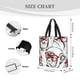 thumbnail image 3 of Easygdp Monkey Bolsa Tote para Mujer, Bolso de Hombro para Trabajo, Playa, Viajes, Compras y Supermercado, 3 of 7