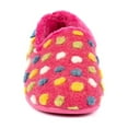 thumbnail image 5 of Lunar Womens Helix Polka Dot Slippers, 5 of 6