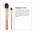 thumbnail image 5 of Pink Makeup Brushes 5 Piece Set Makeup Brushes Portable Storage Eyeshadow Brushes Highlight Brushes Eyebrow Brushes Facial Details Makeup Brush Tools, 5 of 7