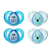 Tommee Tippee Closer to Nature Night Time Infant Pacifier, 6-18m, 4pk, Boy