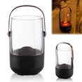 thumbnail image 3 of Humidifiers For Bedroom Room, Cool and Warm Mist Humidifier, 200ml Cold & Warm Aromatherapy Flame Humidifier Dual Color with, 3 of 8