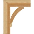thumbnail image 3 of Ekena Millwork 4"W x 16"D x 20"H Thorton Block Rough Sawn Bracket, Western Red Cedar, 3 of 4