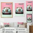 thumbnail image 4 of Designart "Vibrant 1950S Car In Pop Art Style I" Car Vintage Floater Framed Canvas Wall Art, 4 of 5