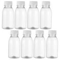thumbnail image 4 of 8pcs Empty Water Bottles Household Beverage Bottles Reusable Juice Containers with Lids, 4 of 8