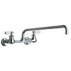 Chicago Faucets 540-Ldl15ab Wall Mounted Pot Filler Faucet - Chrome