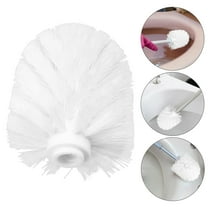 3pcs Toilet Brush Replacement Heads Cleaning Brushes Bathroom Accessory