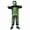Black(Green in the dark), variant on GYRATEDREAM Kids Skeleton Costume Glow in the Dark Skeletons Boys and Girls Halloween Skeleton Costumes Jumpsuit Pajama for 10-14Y Black