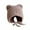 Khaki, variant on YWOAGH Kids Hats & Caps Winter Baby Hat With Soft Ears Cozy Warm Cap For Boys Girls Cold Weather Outdoor Activities Coffee 1-2 Years