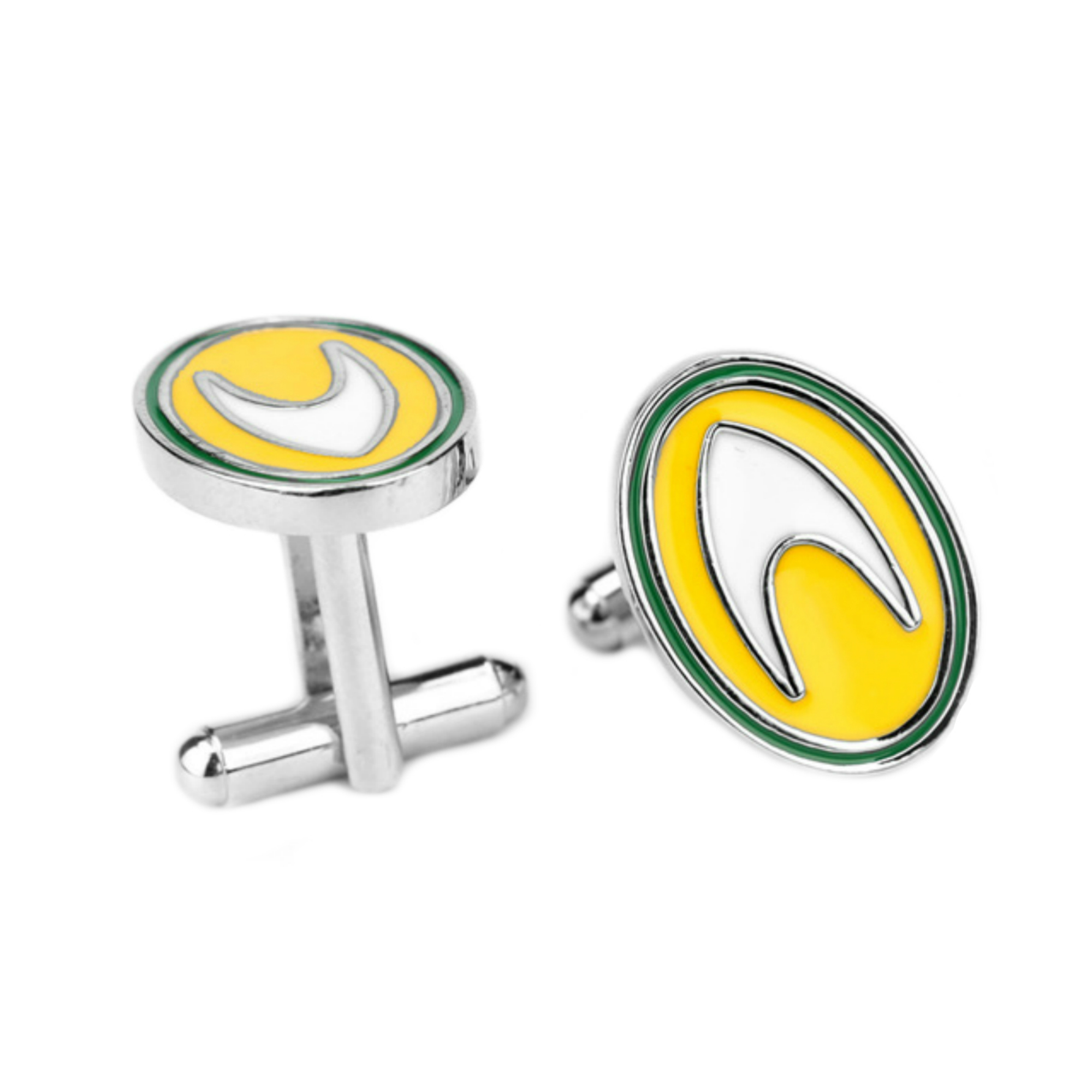 Superheroes DC Comics Aquaman Logo Cufflinks