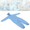 thumbnail image 4 of Dustproof Work Clothes, Blue Color Heat Resistant Good Elasticity  Coverall Multifunctional with Hood for Food Factory for ESD Area S,M,L,XL,2XL,3XL,4XL, 4 of 7