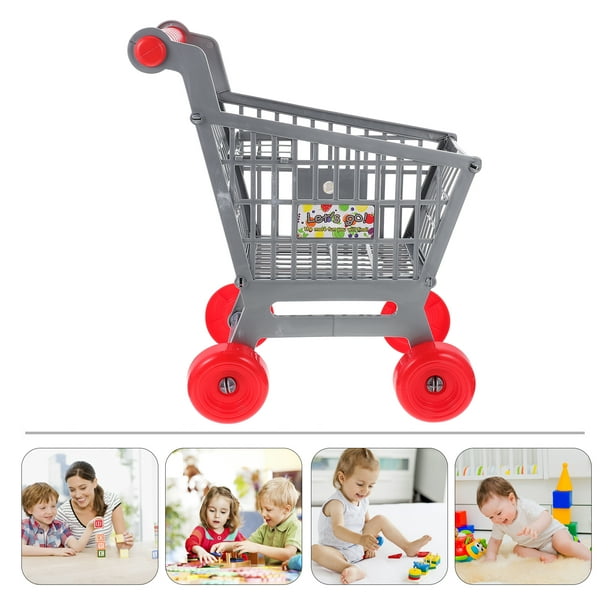 Grande Taille Enfant Maison De Jeu fruit Aliments Set , Supermarché  shopping Chariot Chariot Jouet , Enfant Faire Semblant De Jouer Panier Jouet