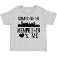 thumbnail image 3 of Inktastic Memphis Tennessee Someone Loves Me Skyline Boys or Girls Toddler T-Shirt, 3 of 5