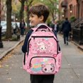thumbnail image 4 of Yspwyqan Just a Girl Who Loves Axolotl Backpack for Girls, Large Capacity 17" School Backpack, Adjustable Straps Casual Daypack for High School Camping, Back to School Gifts for Teens, 4 of 7