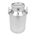 thumbnail image 2 of ToppiJoy Stainless Steel Milk Can, 15.85 Gallons, Leak-Proof Design, Large Capacity Food Storage Container for Milk, Honey & Grains, 2 of 11