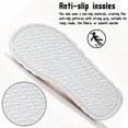 thumbnail image 5 of CHICVOMEY Slippers for Women Cozy Soft Lightweight Slip-On House Slippers Linen Cotton House Shoes with Memory Foam for Bedroom Indoor Slippers, 5 of 9