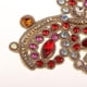 thumbnail image 3 of Cristal Florece Hierro Artesanía Insignias Tela Remiendo Bordada Gloria Flor de hierro en parches, 3 of 9