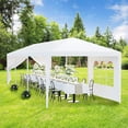 thumbnail image 2 of BuySphere 10'x30' Outdoor Canopy Tent Patio Camping Gazebo Shelter Pavilion Cater Party Wedding BBQ Events Tent w/Removable Sidewalls, 2 of 19