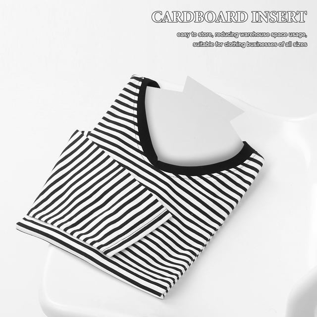 Hytrove 50Ud Planchas De Cartón Para Embalaje De Camisas Con Resistente Y Superficie Lisa