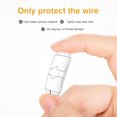 thumbnail image 4 of Funda de cable de mordida de cable de línea de protector de cargador USB de silicona para iPhone Android Tipo-C Hugtrwg Para estrenar, 4 of 9