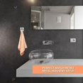 thumbnail image 2 of Adhesivo Toallero Gancho Gancho de pared baño ACERO INOXIDABLE para toallas de baño/paños de cocina/delantales/Bolsa de basura cocina baño, 2 of 5