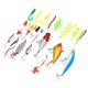 thumbnail image 4 of Juego de aparejos de pesca, cebos blandos y duros, Kit de aparejos, Minnow Popper, manivela, ranas, anzuelos para pesca de lubina y trucha, 4 of 10