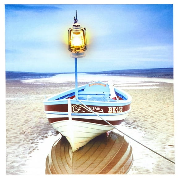 Lighted Nautical Wall Art - Coastal