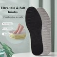 thumbnail image 4 of Plantilla de zapato transpirable para correr, soporte para arco, inserciones transpirables que absorben el sudor, cómodas almohadillas suaves para pies, cojín de látex, 4 of 5