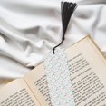 thumbnail image 6 of Kdxio Colorful Seashells1 Print Metal Tassel Bookmarks,Perfect Gift for Art Lovers and Bookworms Metal Bookmarks for Women, 6 of 8