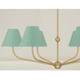 thumbnail image 5 of XAV-B9316-VG-GR Crystorama Lighting Xavier - 6 Light Chandelier-14.25 Inch Tall and 40 Inch Wide-Vibrant Gold/Green Finish, 5 of 7