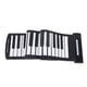 thumbnail image 1 of Portátil 61 Claves Roll-Up Piano Flexible USB MIDI Keyboard Electrónico Piano Rollo de la Mano Abanopi Enrollar el piano, 1 of 7