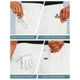 thumbnail image 6 of PULI Men’s Golf Dress Shorts Flat Front 7" Lightweight Quick-Dry Hybrid Chino Shorts with Pockets, 6 of 7