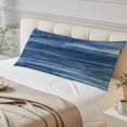 thumbnail image 4 of Navy Blue Body Pillow Covers 20"x54", Vintage Modern Abstract Art Ombre Soft Brushed Microfiber Breathable Throw Pillow Covers, Pillowcase with Zipper for Couch Sofa Bedroom Living Room, 4 of 9