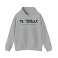 thumbnail image 2 of St Thomas U.S. Virgin Islands Collegiate Long Sleeve Classic Hoodie Hooded Sweatshirt - USVI Gift Souvenirs, 2 of 23