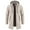 Beige, variant on Brondbend Coats for Men Mens Jackets Hooded Long Sleeved Zipper Pocket Outerwear Solid Color Comfy Jacket Loose Fit Daily Tops Beige