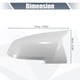 thumbnail image 3 of Reemplazo de tapa de cubierta de espejo retrovisor de automóvil Unique Bargains 1 par para BMW X1 328i 125i 330i, cubiertas de guardia de espejo, blanco, 3 of 6