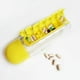 thumbnail image 3 of Botella organizadora de pastillas de plástico de 600 ml, portátil, para viajes y bebidas., 3 of 4