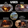 thumbnail image 3 of Firewood Central Kiln-Dried PA Oak – 16” Splits (Approx. 38 lb) – Bold Smoking Wood for Cooking, Grilling, BBQ & Fire Pits – Easy Light, Low Smoke, USA-Sourced, 3 of 6