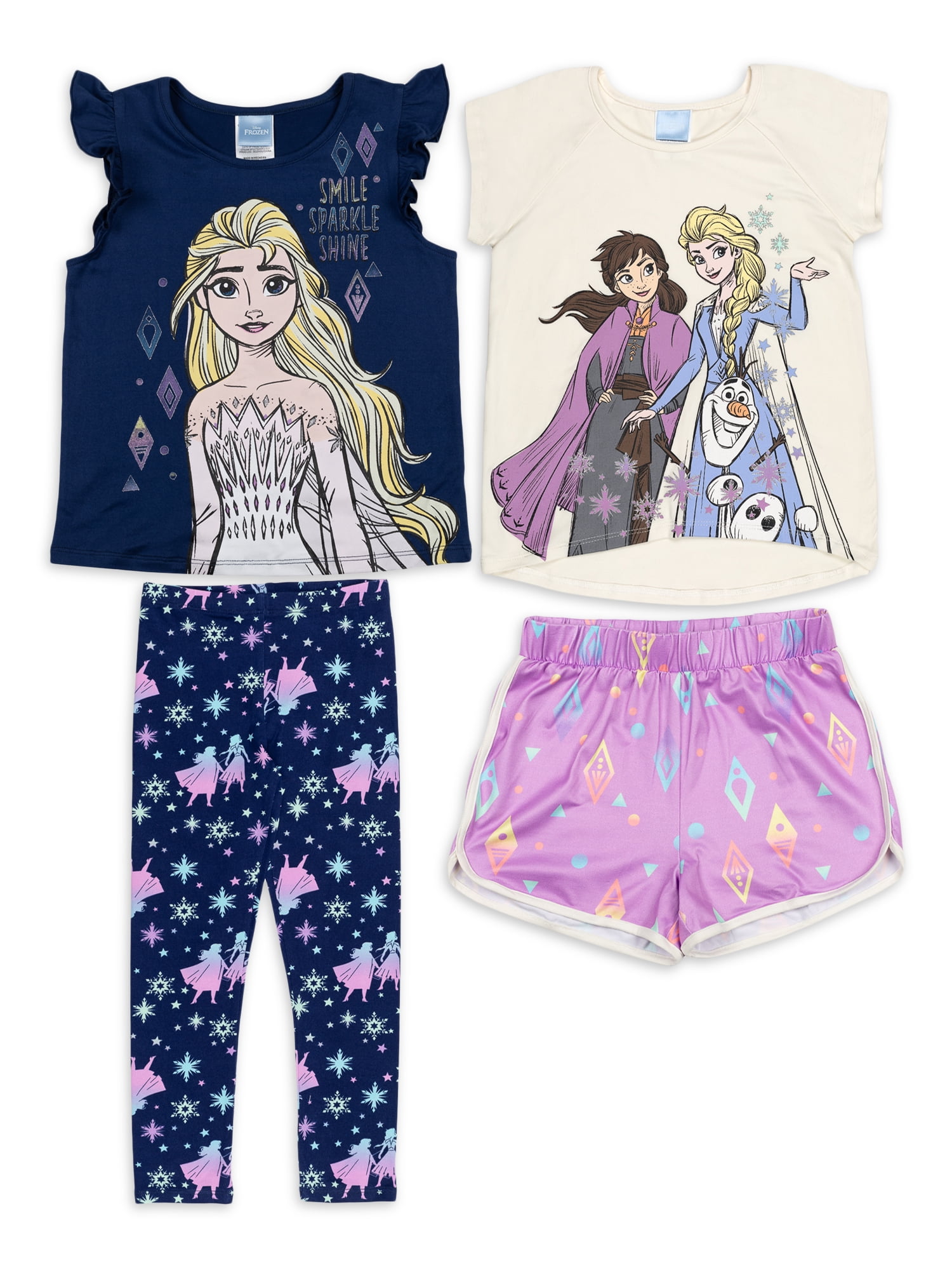 Disney Frozen Girls Tunic and Leggings Set
