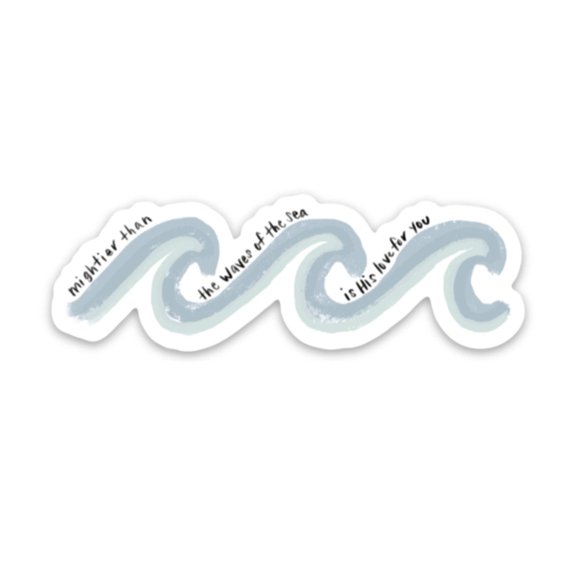 Sticker | Psalm 93:4