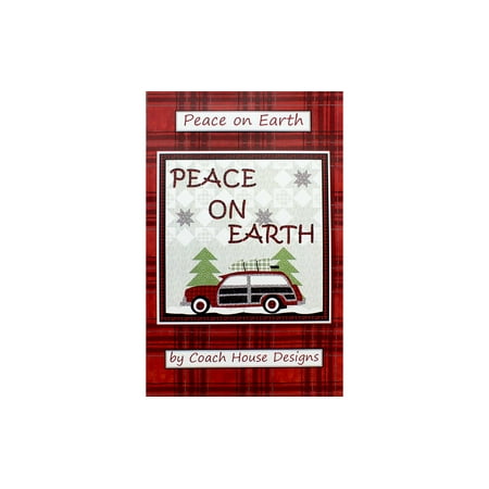 Coach House Designs Peace On Earth Ptrn (Best Gingerbread House Designs)